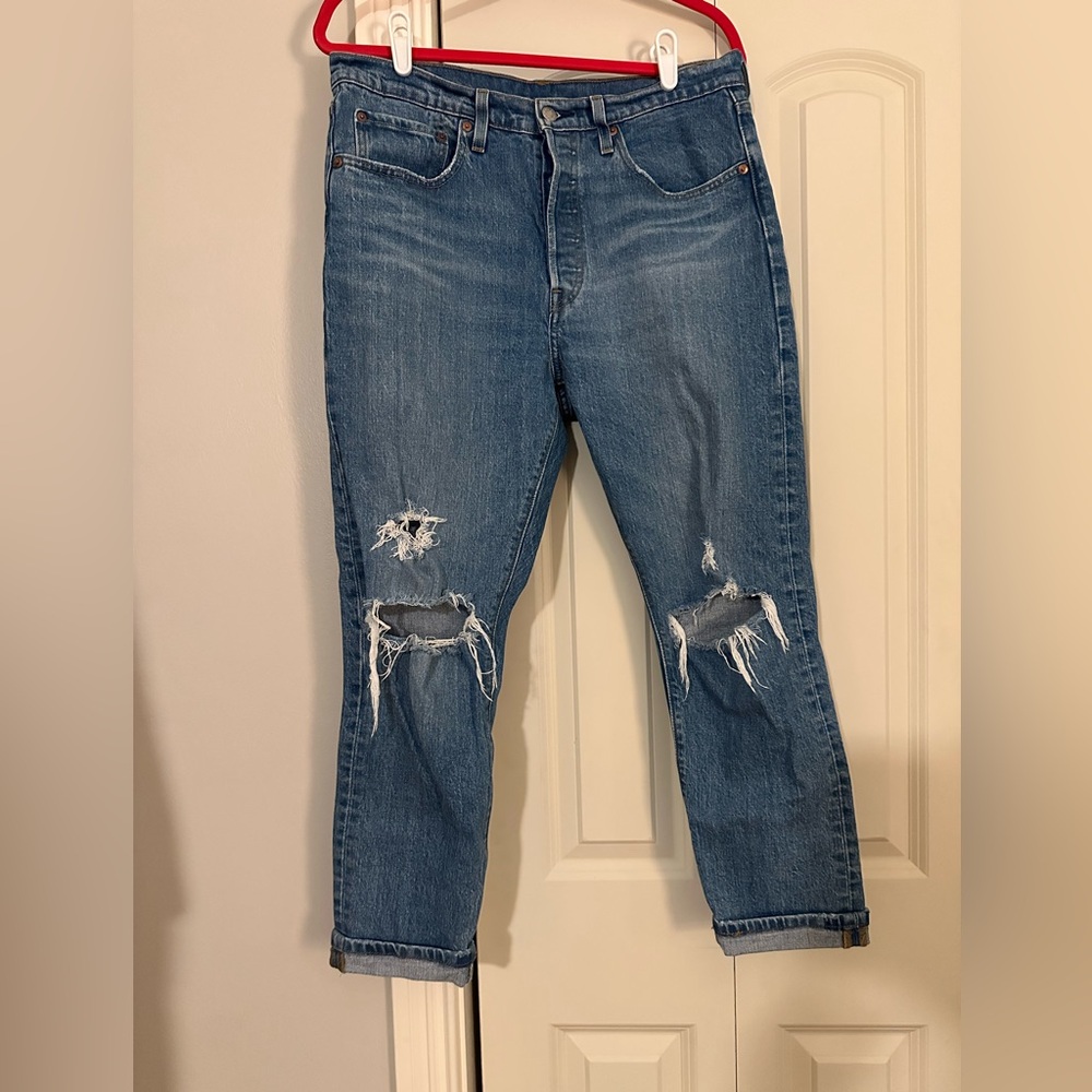 Levi 501 skinny jeans